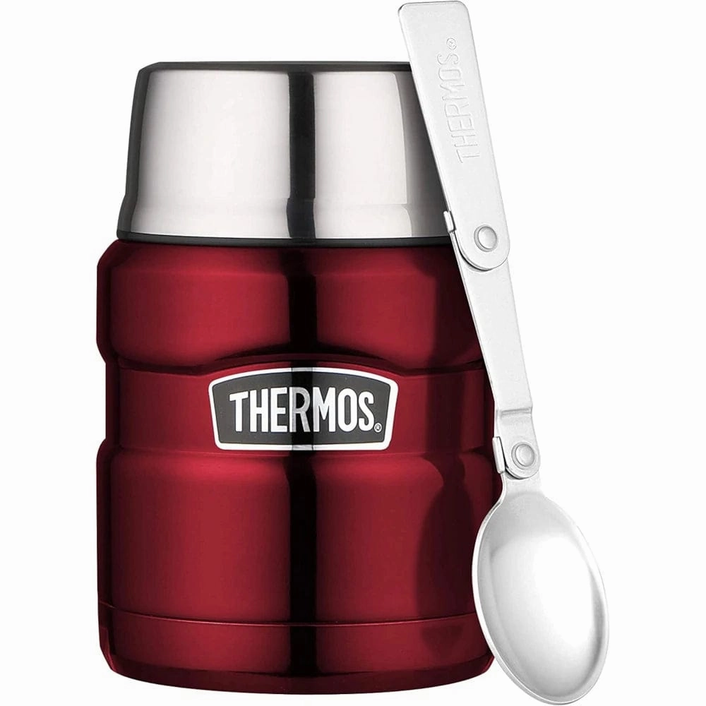 Dont Miss This Offer Flash Sale Alert Thermos King Stainless Steel Insulated Food Jar With Folding Spoon 470Ml