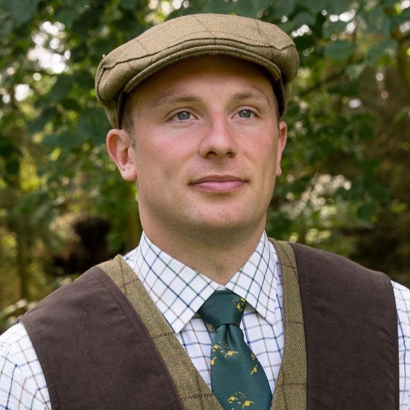 Mega Discount Event Big Hot Sale Alan Paine Rutland Tweed Waterproof Flat Cap - Lichen