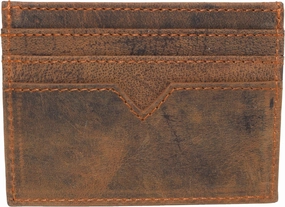 Mega Discount Event Clearance Sale Cazoro Men'S Vintage Leather Minimalist Card Case Front Pocket Wallet For Men (Brown)