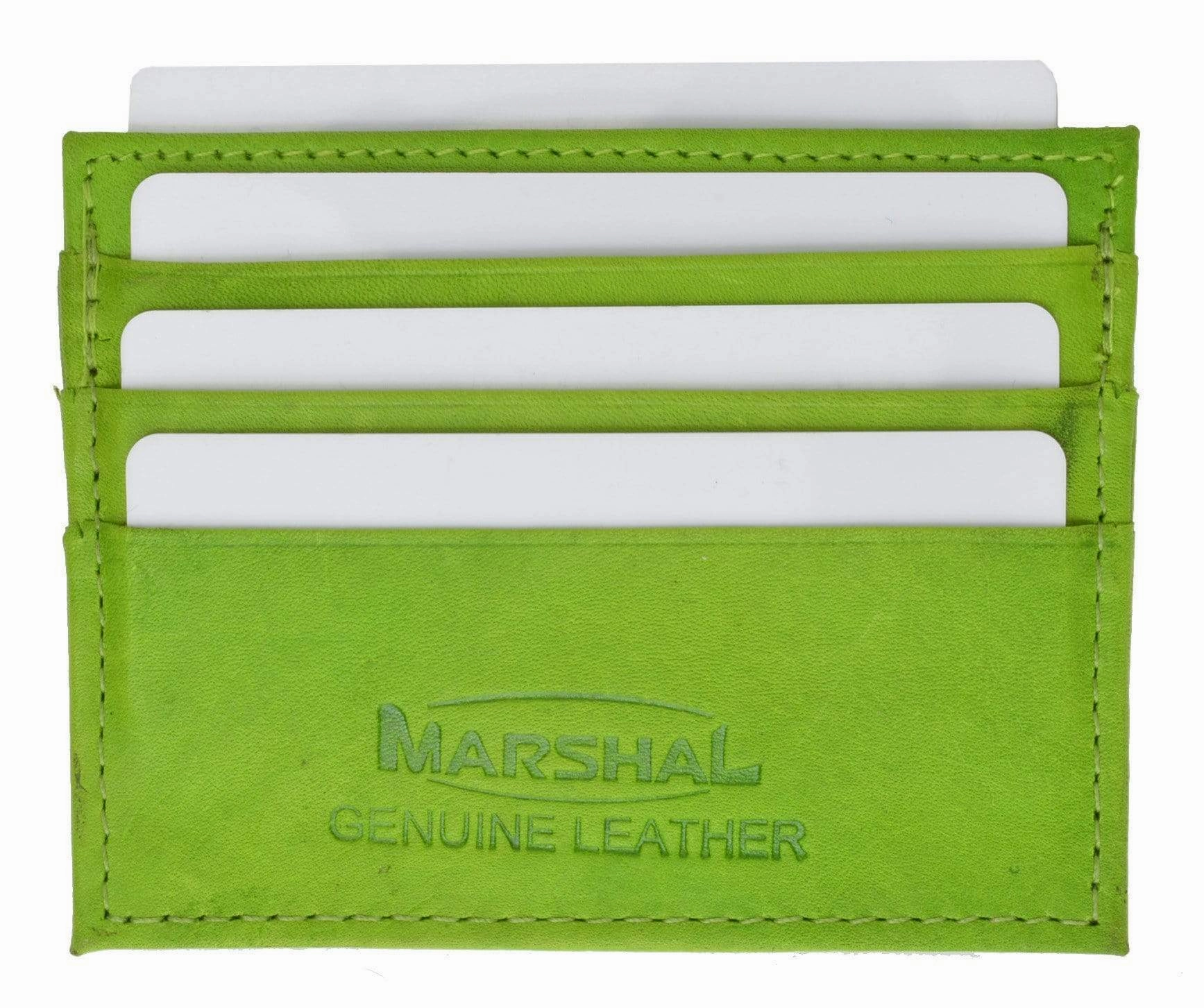 Hot Deals Today Genuine Leather Slim Thin Credit Card Holder 170 Cf (C)