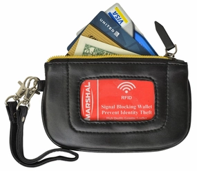 Last Chance Offer Id Case Card Holder Coin Purse Wallet Rfid Blocking Change Pouch