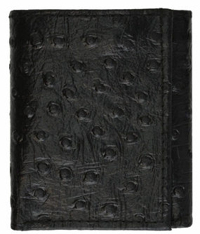 Leather Children Trifold Wallet Kids Ostrich Print 71825 Os Dont Wait Save