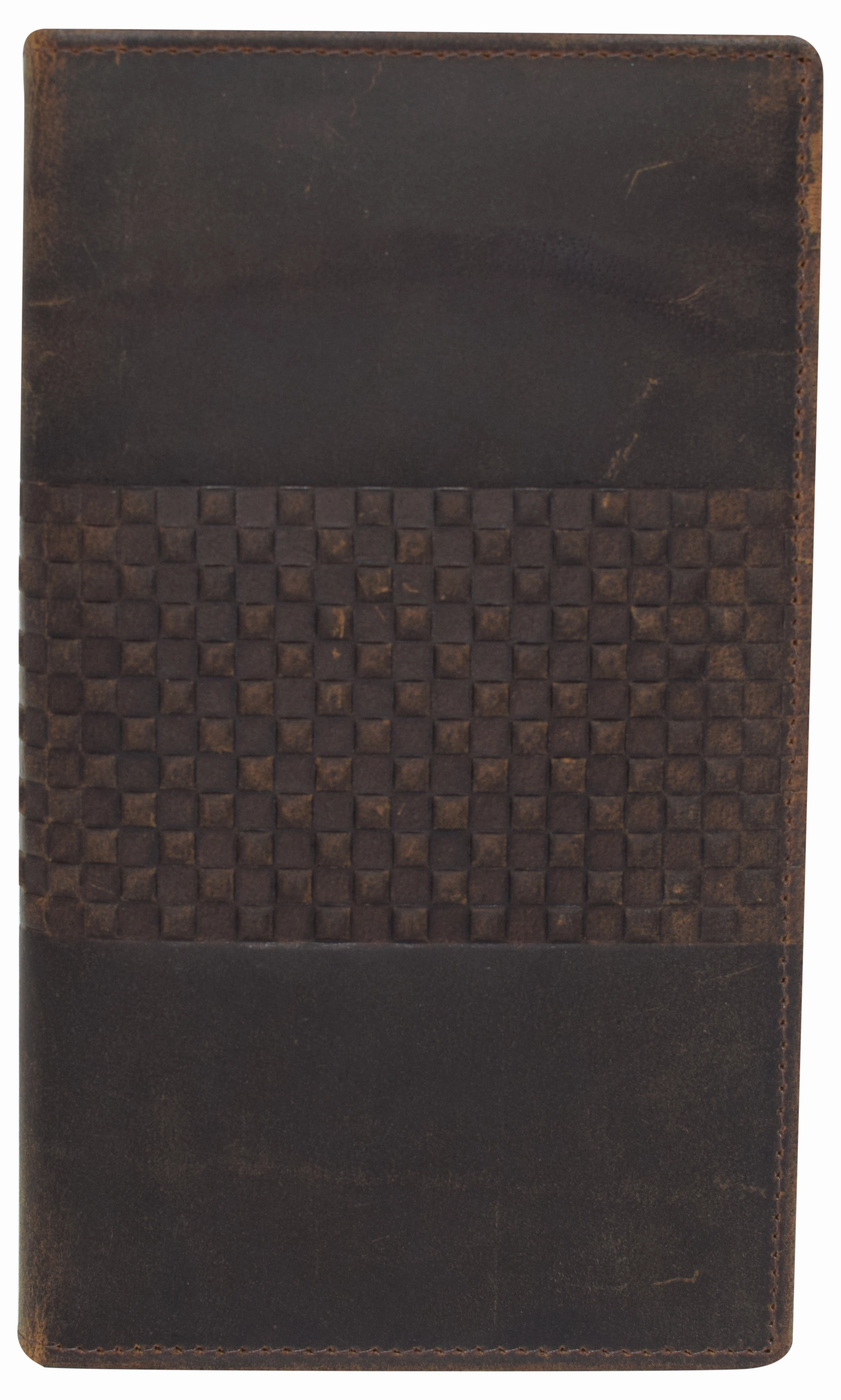 Daily Deal Frenzy Rfid Blocking Mens Genuine Vintage Leather Bifold Long Wallet