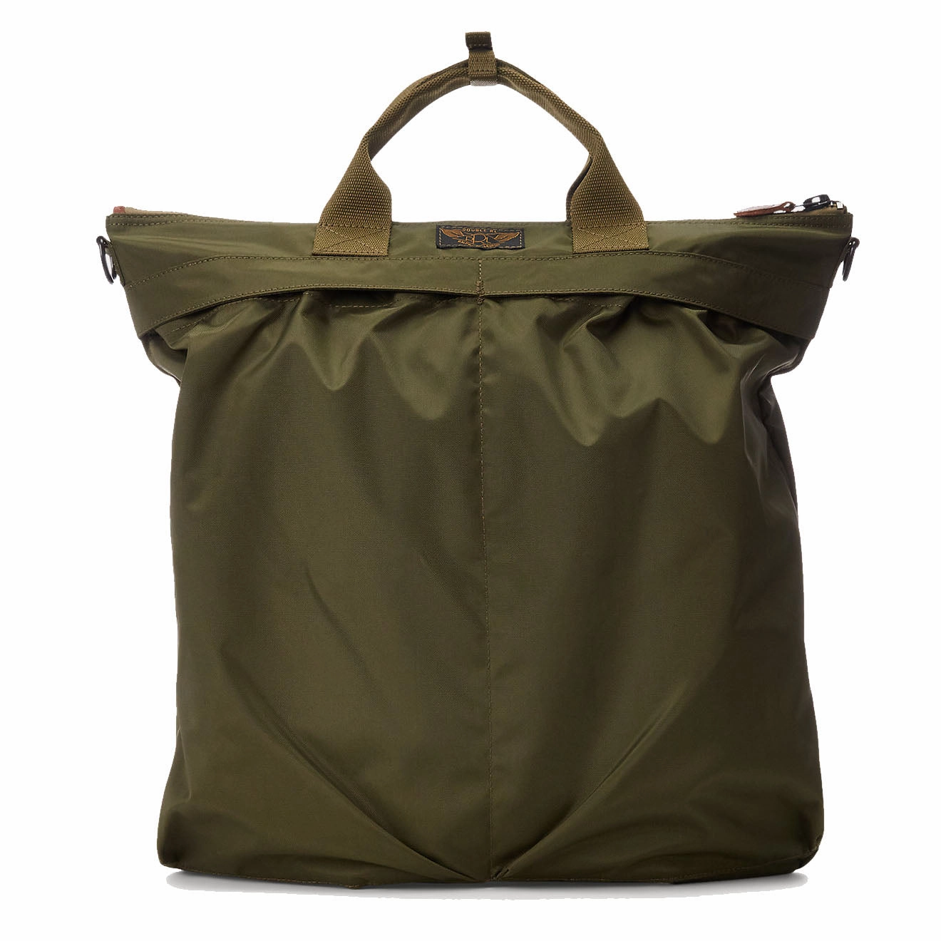 Flash Sale Now Limited Stock Offer Rrl By Ralph Lauren Nylon Canvas Utility Bag Olive Drab