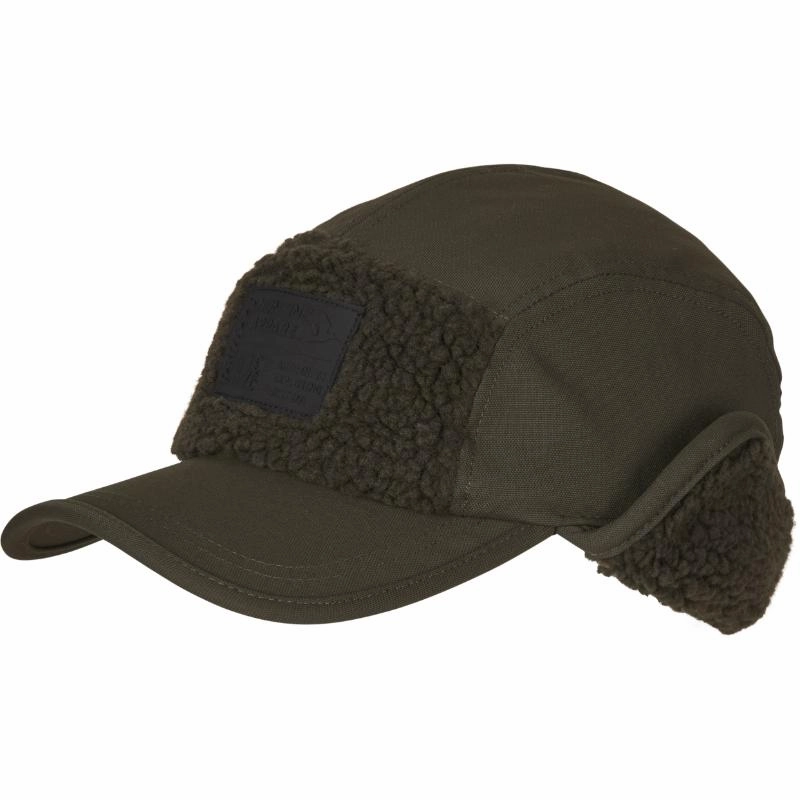 Dont Wait Save Seeland Teddy Fold Down Insulated Cap - Pine Green