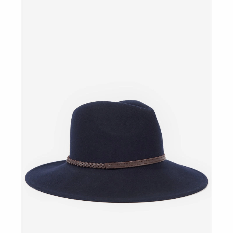 Today Only Special Barbour Tack Ladies Fedora - Navy
