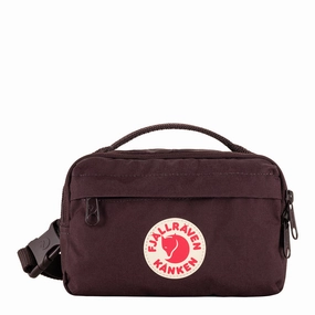 Shop Hot Deals Fjallraven Kanken Hip Pack Blackberry