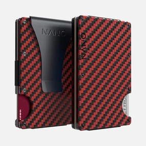 Money Clip Wallet (Diablo Red/Stealth Black) Online Exclusive Deal Hot Discount Deal