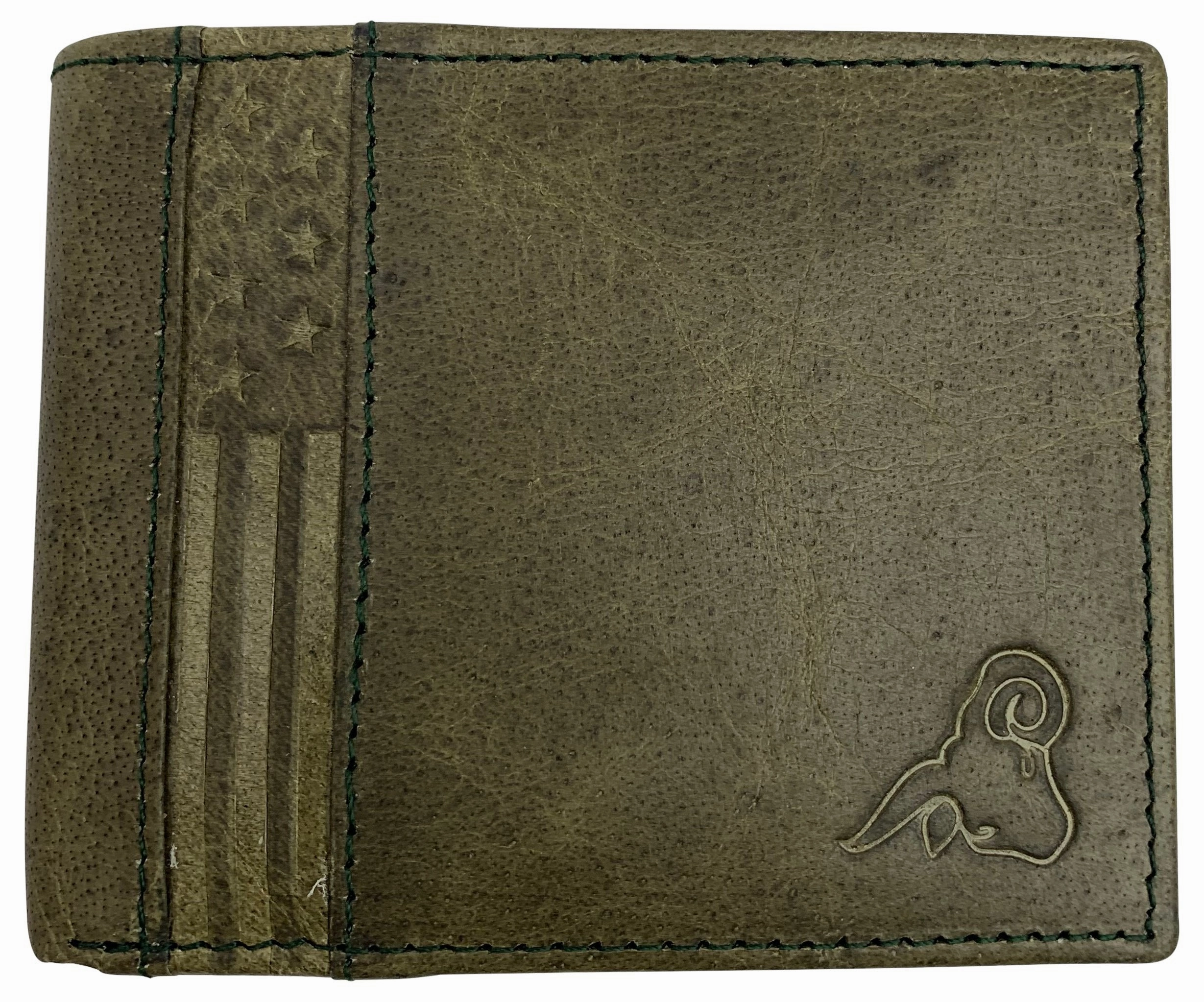 Special Surprise Sale Usa Rfid Men'S Bifold Wallets For Men Genuine Leather 2 Id Windows Billfold Wallet Us Design