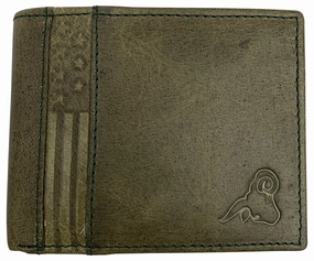 Special Surprise Sale Usa Rfid Men'S Bifold Wallets For Men Genuine Leather 2 Id Windows Billfold Wallet Us Design