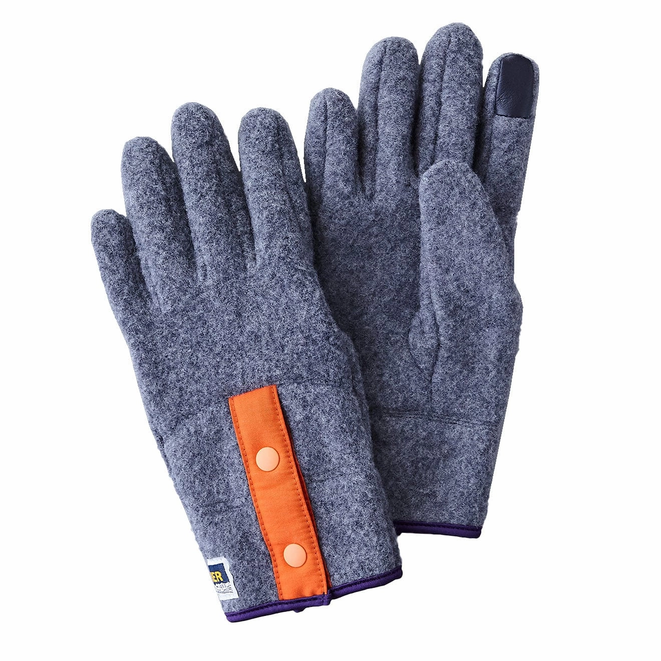 Elmer Gloves Recycled Wool Fleece Glove Charcoal Perfect Gift Sale