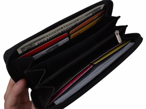 Hot Offer Ending Soon Women'S Zip Around Wallet And Phone Clutch - Leather Rfid Blocking With Card Holder Organizer