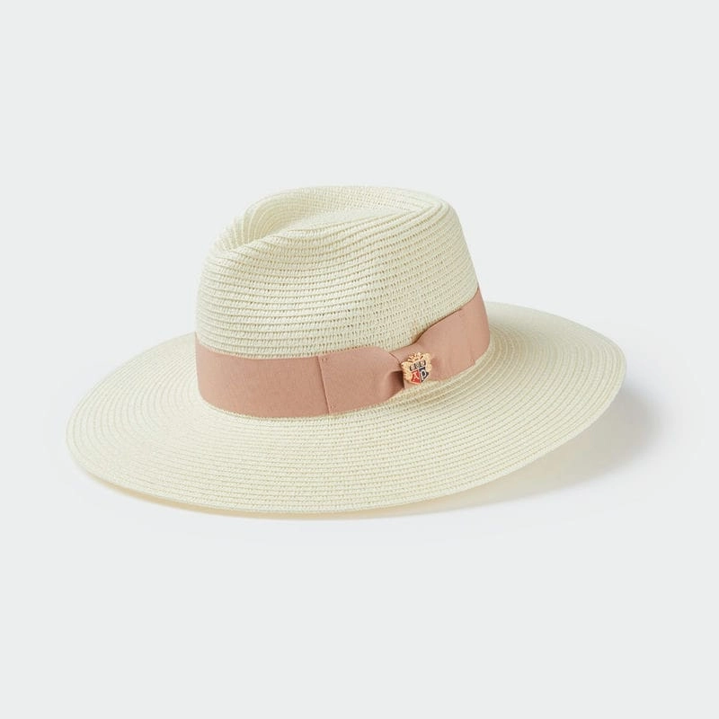 Today Only Discount Alert Alan Paine Emelle Ladies Straw Hat - Dusky Pink