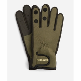Flash Sale Alert Shop Today Save Barbour Neoprene Gloves - Green