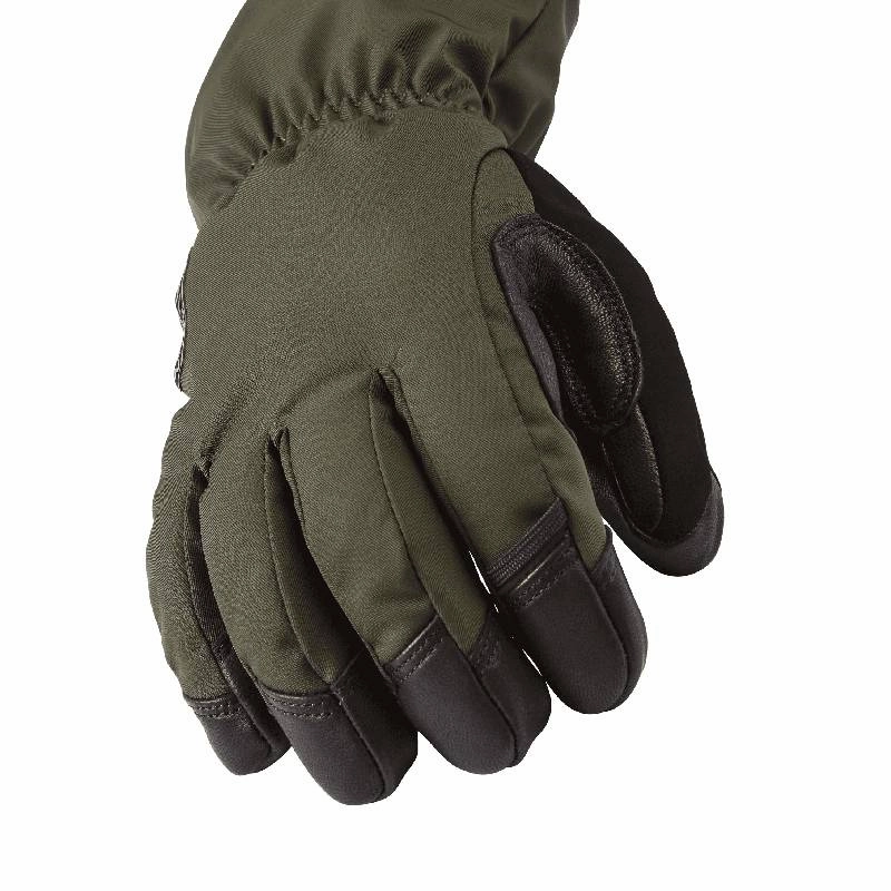 Flash Pick Today MustHave Clearance Sealskinz Southery Waterproof Extreme Cold Weather Gauntlet Gloves - Olive