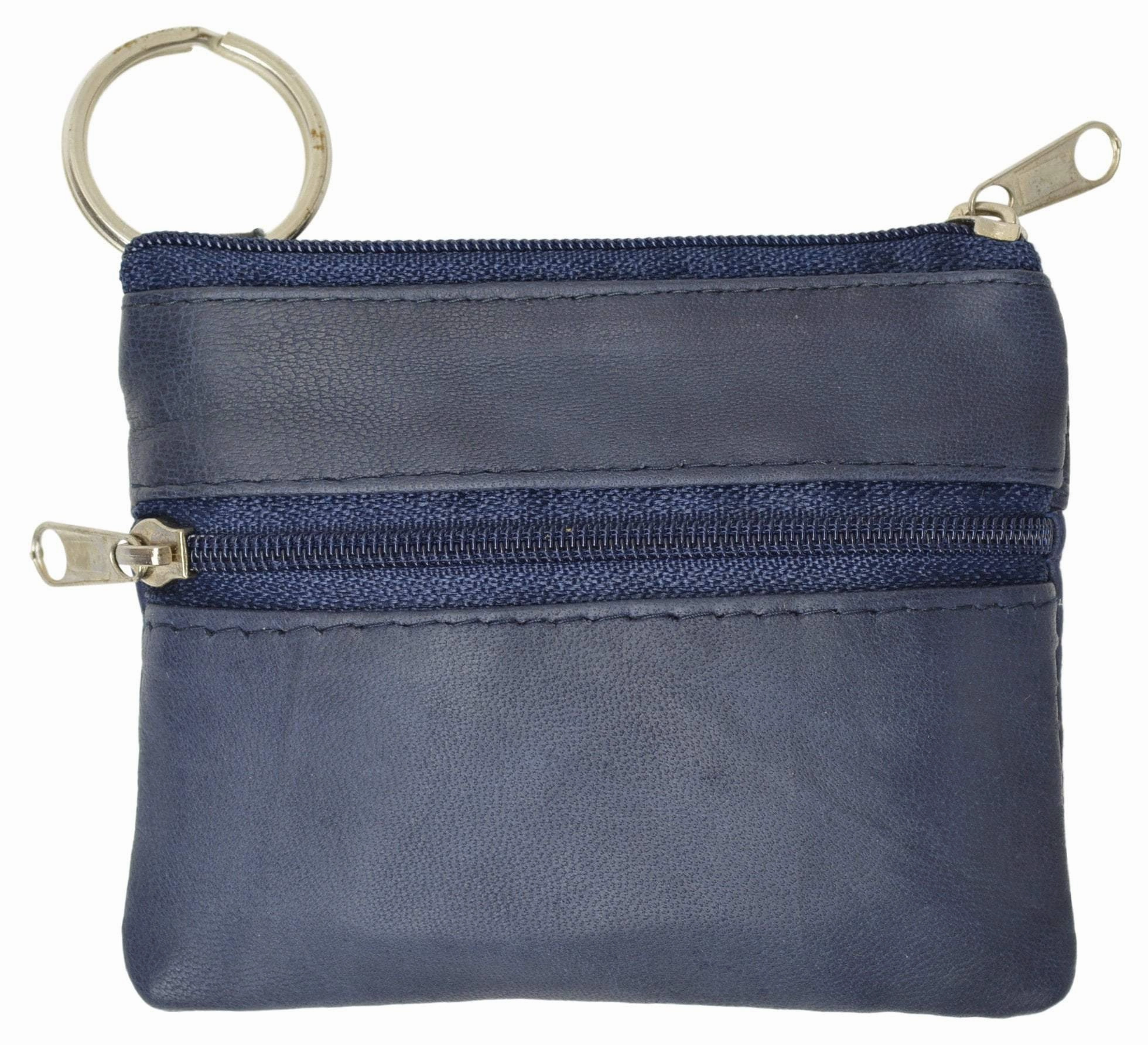 Genuine Leather Change Purse Coin Purse Front Pocket Wallet Flash Pick Today