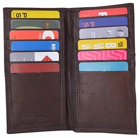 Id Credit Card Money Holder Genuine Leather Bifold Front Pocket Wallet Todays Special Savings