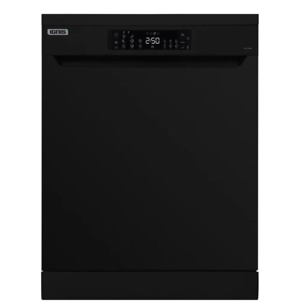Ignis Dishwasher Black Safety System 8 Programs 15 Sets A   