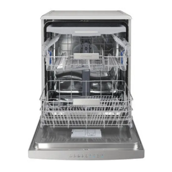 Indesit Dishwasher Freestanding A   , 9Programmes, 14Sets, Auto Open Door, Stainless Steel