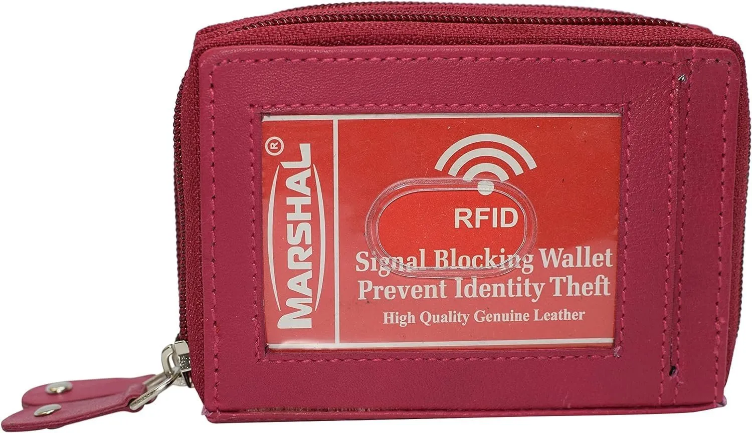 Hot Picks Today Shop Smart Deals Marshal Small Genuine Leather Wallet For Women, Rfid Blocking Credit Card Holder Wallet (Light Green)