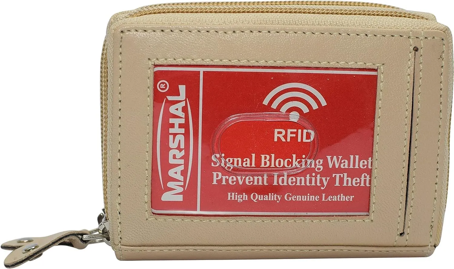 Marshal Small Genuine Leather Wallet For Women, Rfid Blocking Credit Card Holder Wallet (Light Green) Shop Smart Save