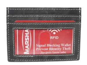 Hot Sale Alert Best Deal Online Cazoro Slim Card Case Wallet Vintage Leather With Rfid Lock For Men