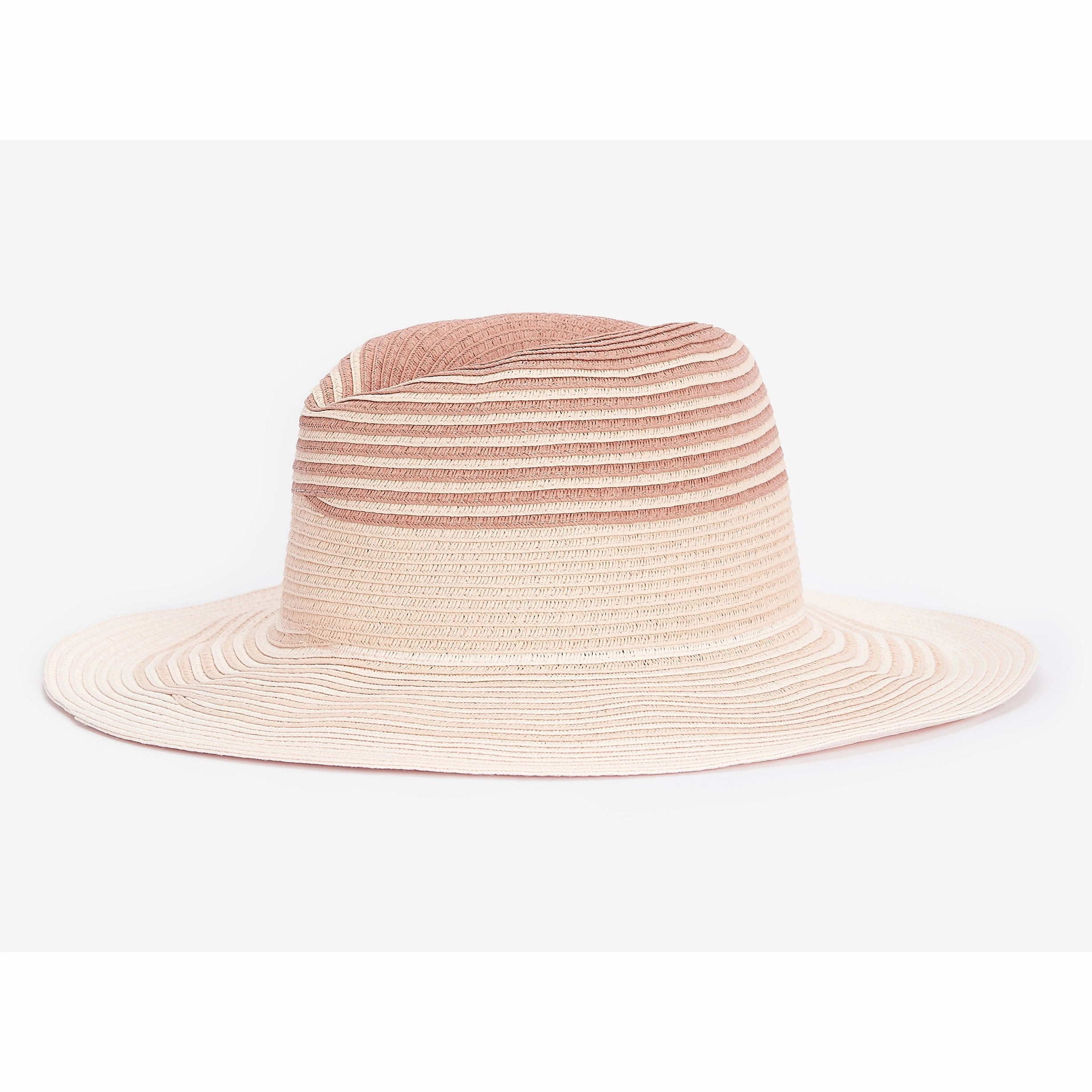 Barbour Adria Ombre Fedora Ladies Summer Hat - Primose Pink Best Deal Alert Today Only Special