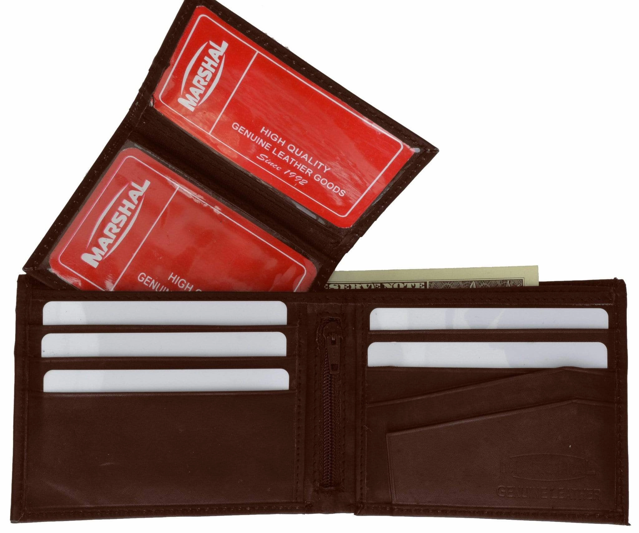 Today Only Offer Dont Wait Save Today Cowhide Leather Removable Card Id Holder Mens Bifold Wallet 533 Cf