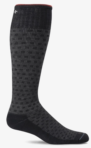 Sockwell Men'S Shadow Box Moderate Graduated Compression Sock Unmissable Deal Today Flash Offer Today