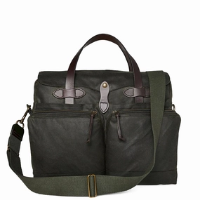 Filson 24-Hour Tin Cloth Briefcase Otter Green Online Exclusive Savings Shop Save Today