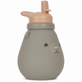Konges Sljd Silicone Drinking Bottle Teddy Whale Weekend Flash Offer