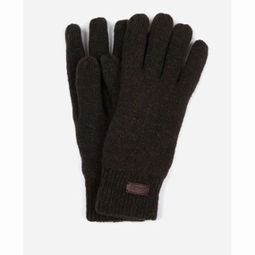 Barbour Carlton Mens Gloves - Dark Green Steal Todays Offer