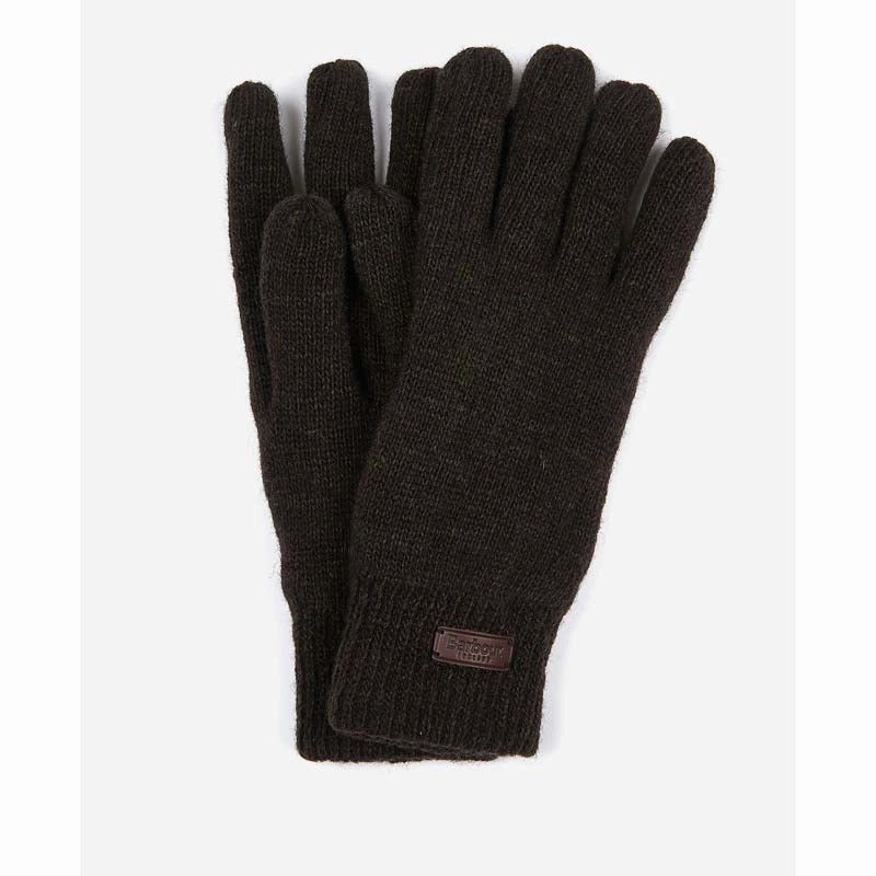 Barbour Carlton Mens Gloves - Dark Green Steal Todays Offer