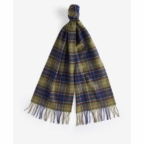 Barbour Tartan Lambswool Scarf - Classic Clearance Alert Now Perfect Gift Offer