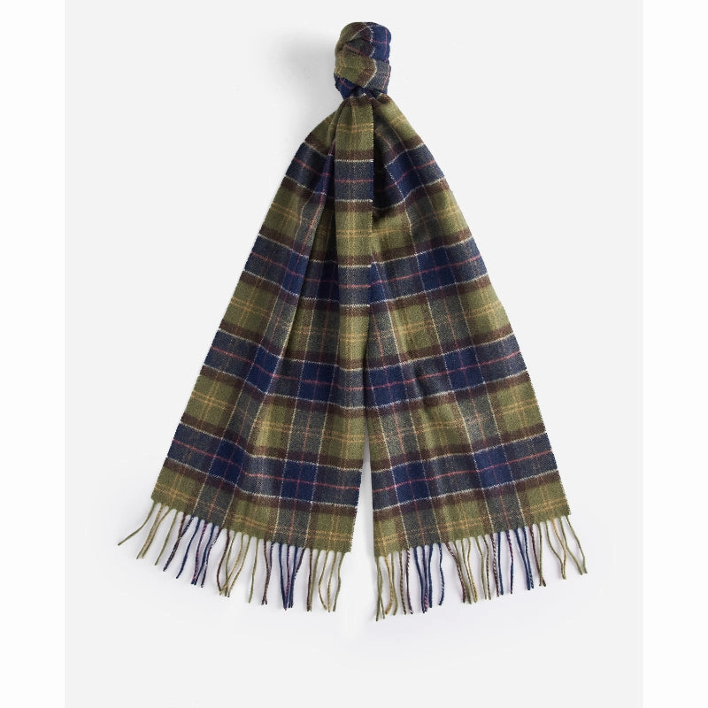 Barbour Tartan Lambswool Scarf - Classic Clearance Alert Now Perfect Gift Offer