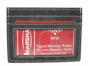 Hot Sale Alert Best Deal Online Cazoro Slim Card Case Wallet Vintage Leather With Rfid Lock For Men