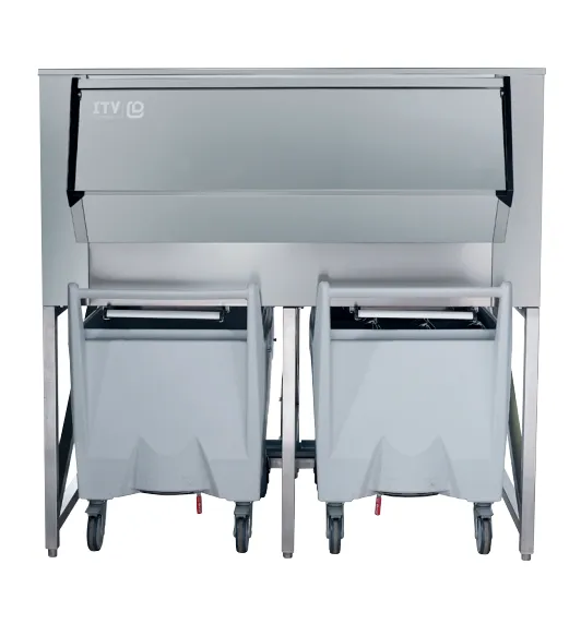 ITV - BIN SCD-900, Double Cart Ice Transport Systems For ITV Ice Makers 660lbs