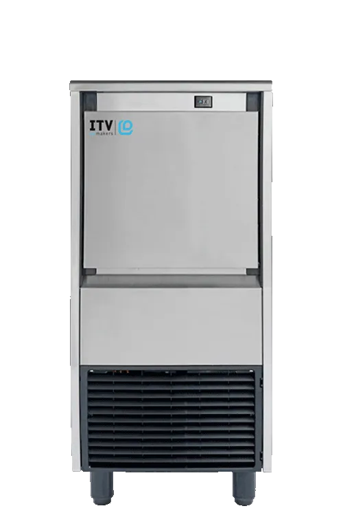 ITV - DELTA NG 80 R290 W, Commercial Delta Gourmet Cubers Ice Maker Self-Contained Ice Cube Machine 77lbs