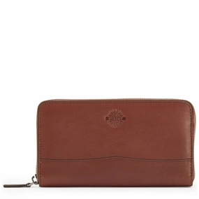 Flash Deal Alert James Purdey Audley Vegetable Leather Continental Wallet Purdey Havana
