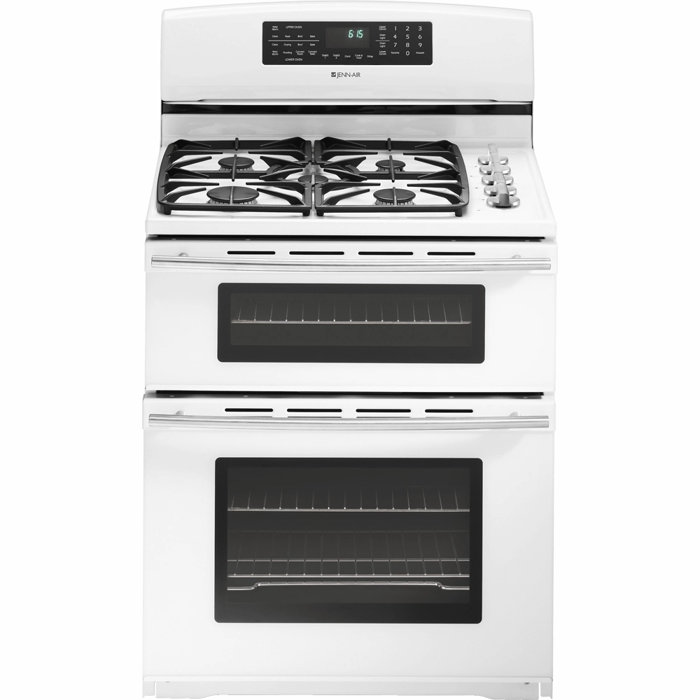 Jennair JDR8895BAW 30" Freestanding Dual-Fuel Double Oven Range With Convection Ranges Jenn-Air