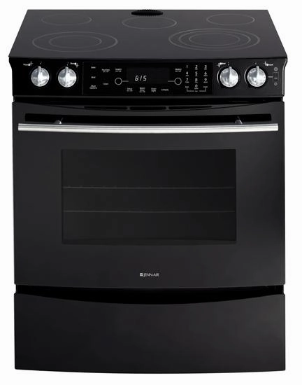 Jennair JES8750BAB 30" Slide-In Electric Range