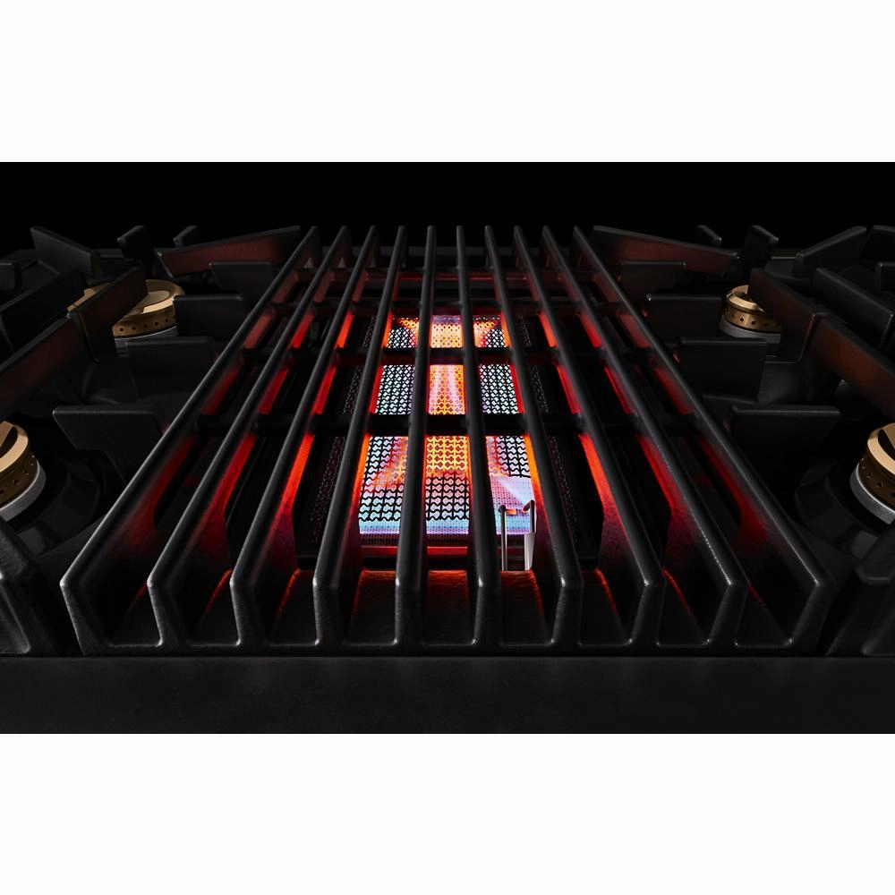 Jennair TANKMAN50 Smoke & Brass By Jennair 48" Dual-Fuel Professional-Style Range