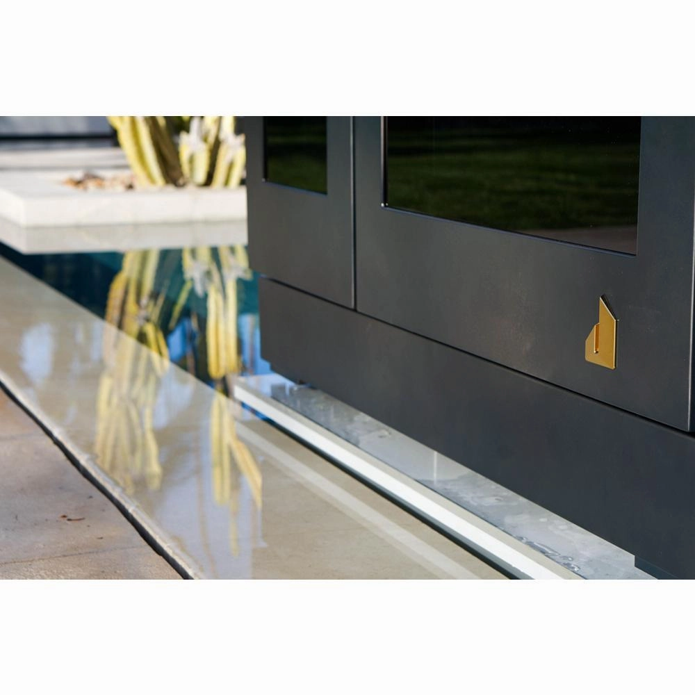 Jennair TANKMAN50 Smoke & Brass By Jennair 48" Dual-Fuel Professional-Style Range