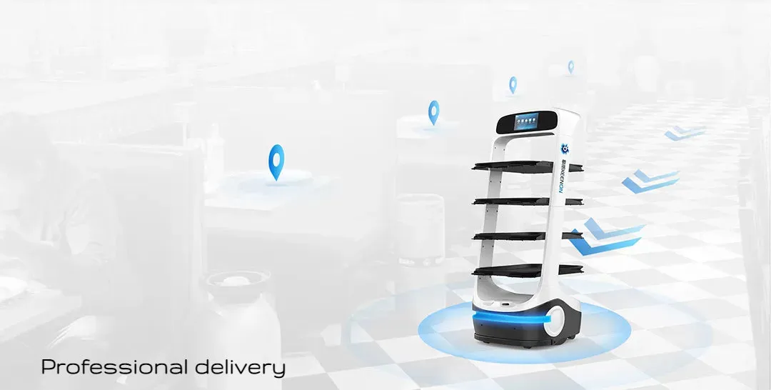 KEENON - Robotic Server Robot Waiter Delivery Robot-T6