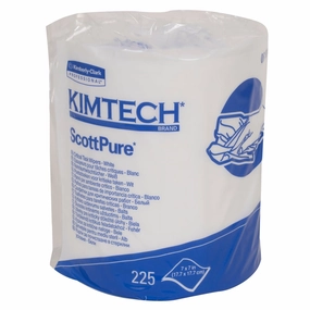 Kimberly-Clark Home Wipers - Kimtech Prep™ Scottpure™ Critical Task Wipes, Center-Pull Roll (Case of 6 Rolls), 06193