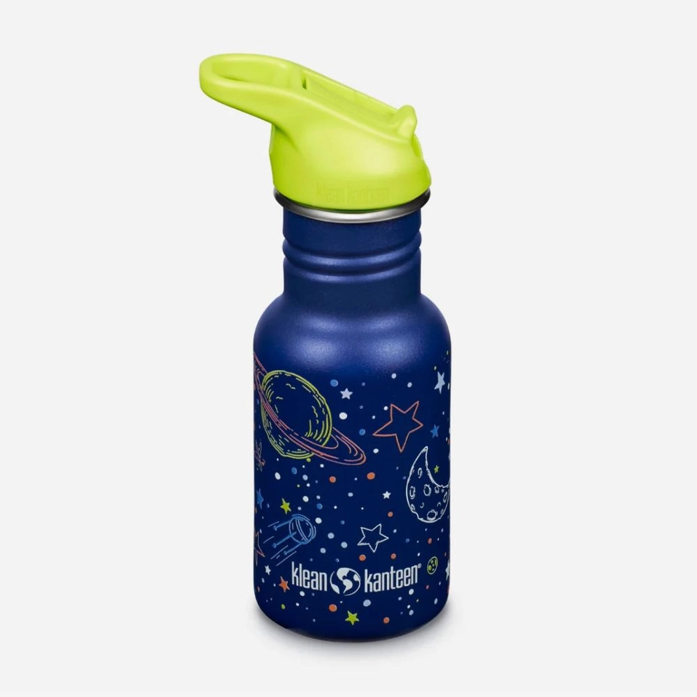 Online Deal Frenzy Online Exclusive Deal Klean Kanteen Kids 12Oz 355Ml Stainless Steel Water Bottle With Flip Seal Sport Cap & Straw