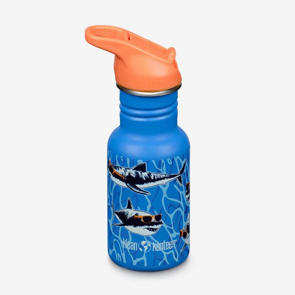 Hot Offer Inside Klean Kanteen Kids 12Oz 355Ml Stainless Steel Water Bottle With Flip Seal Sport Cap & Straw