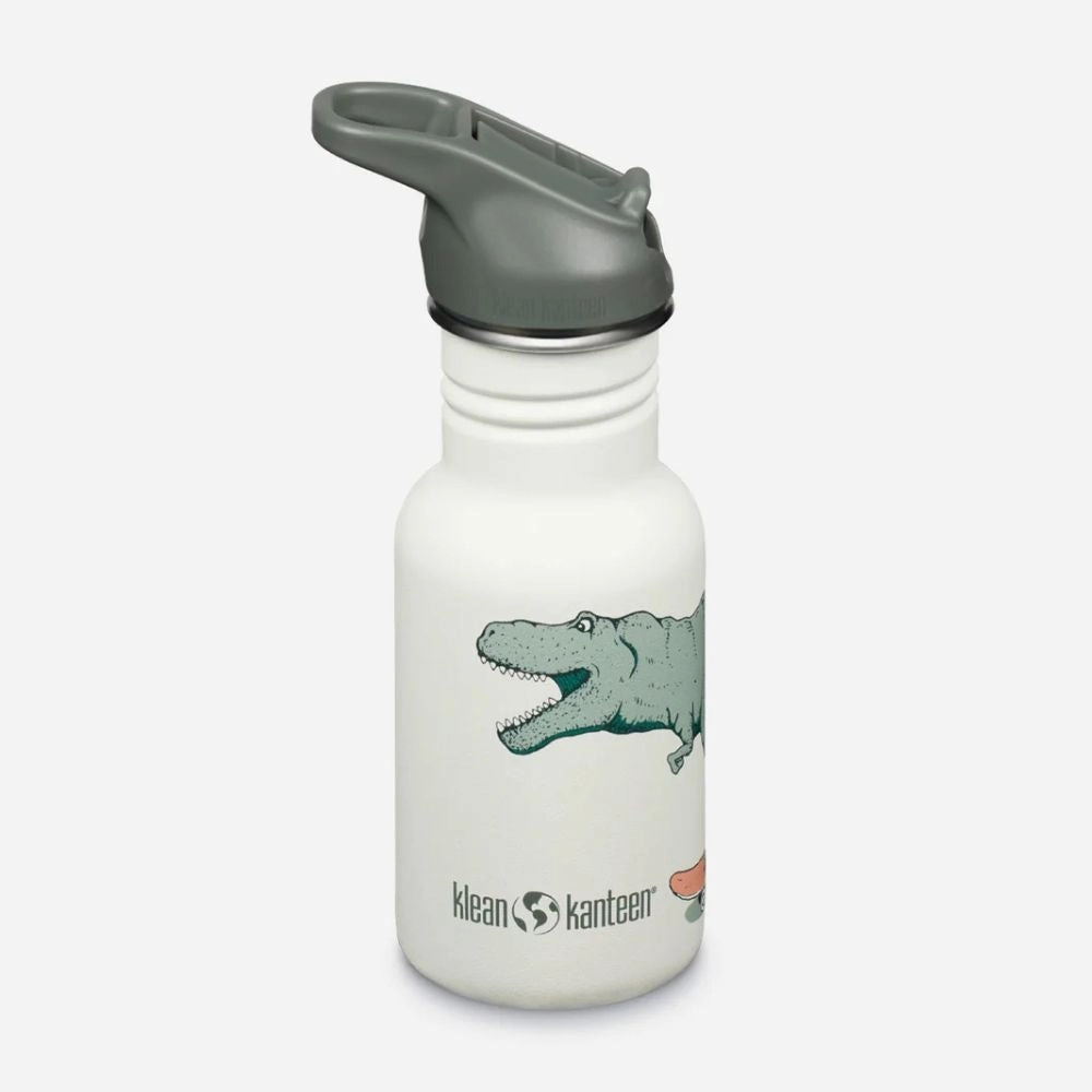 Last Chance Offer Limited Time Sale Klean Kanteen Kids 12Oz 355Ml Stainless Steel Water Bottle With Flip Seal Sport Cap & Straw