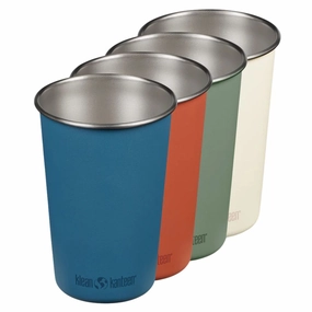 Klean Kanteen Stainless Steel Cups 4Pk 16Oz - Partake Flash Offer Today Steal Todays Offer