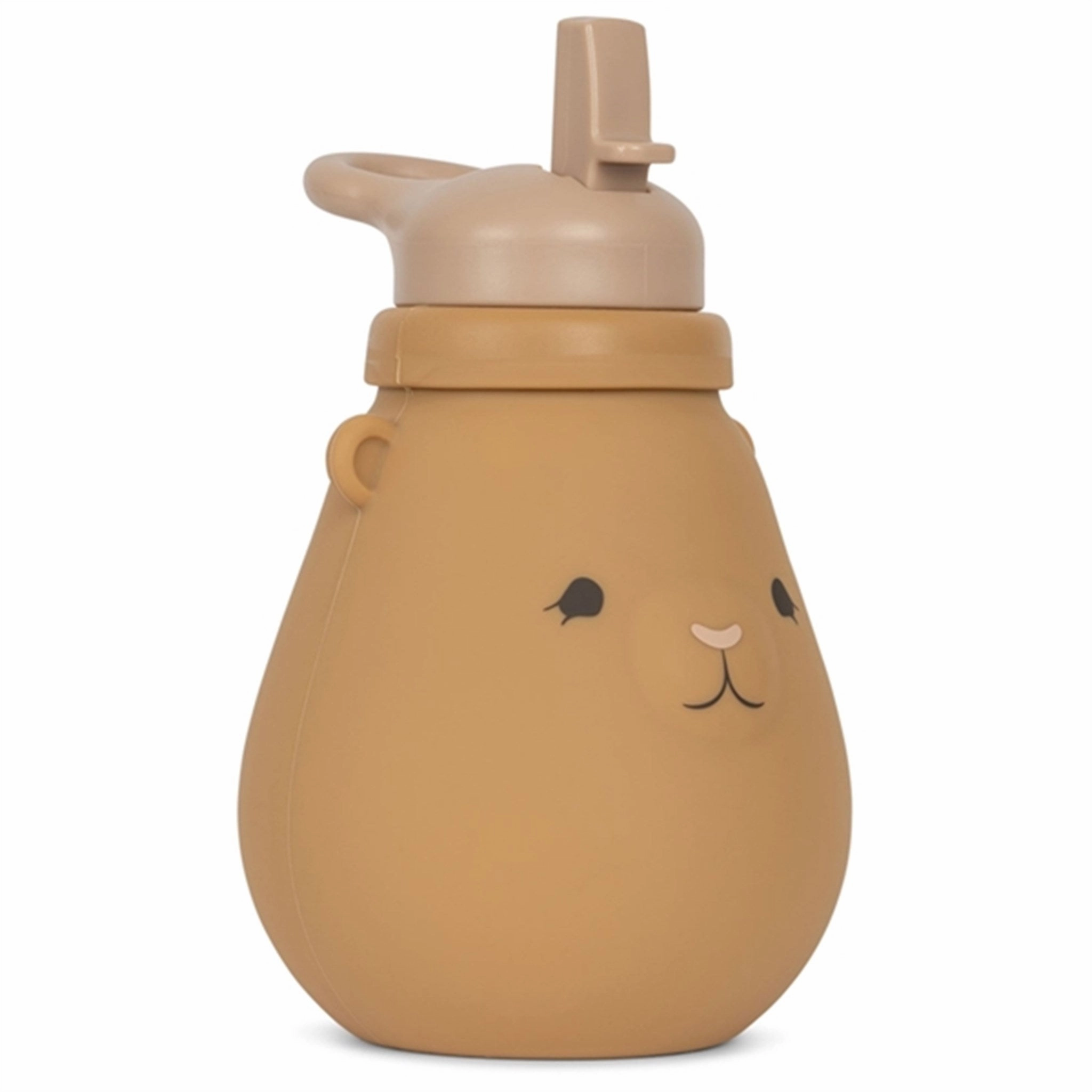 Dont Miss This Deal Konges Sljd Silicone Drinking Bottle Teddy Almond